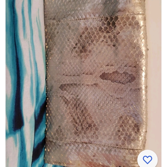 Vintage Gucci Tom Ford Runway Python Snakeskin shoulder clutch bag - Picture 12 of 12